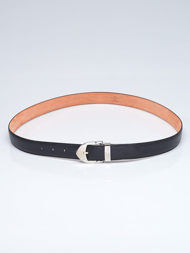 Louis Vuitton Black Epi Leather Belt Size 105/42