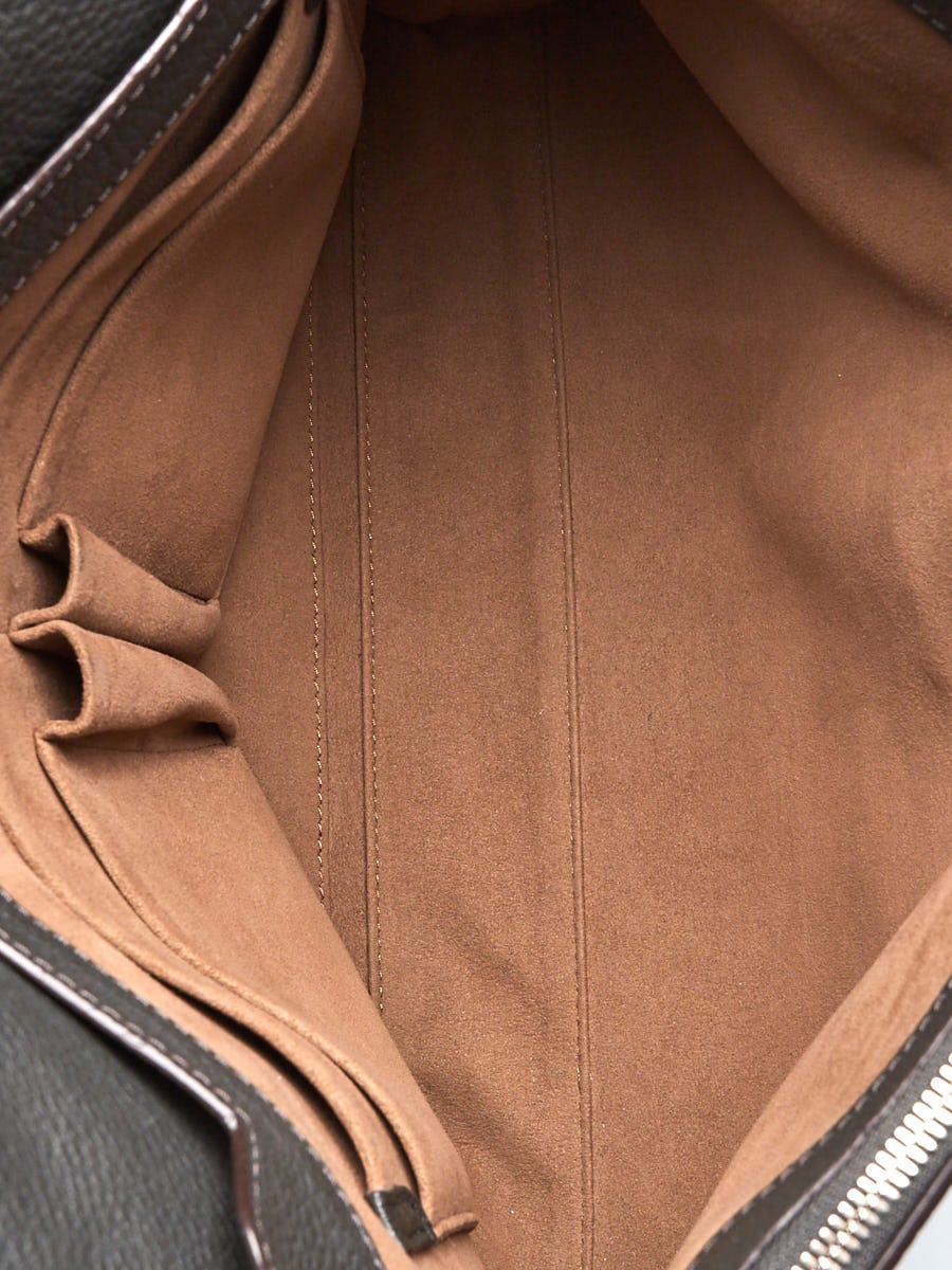 Louis Vuitton Grey Taurillon Leather Serviette Dorian Briefcase Bag -  Yoogi's Closet