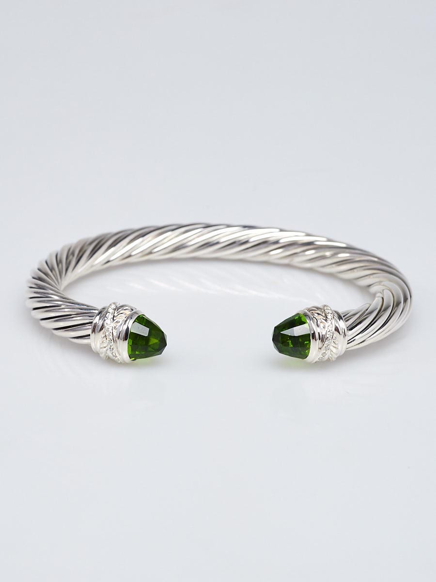 David yurman peridot bracelet 7mm sale