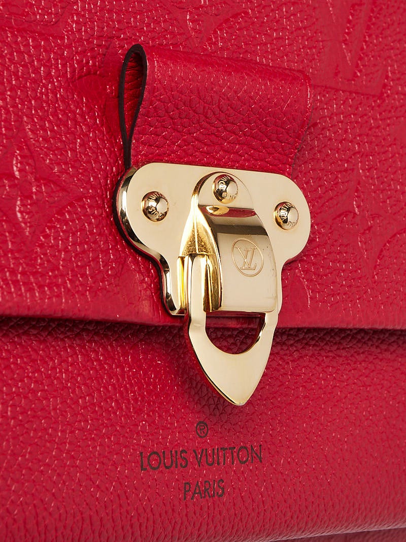 Louis Vuitton Scarlet Monogram Empreinte Leather Vavin BB Bag - Yoogi's  Closet
