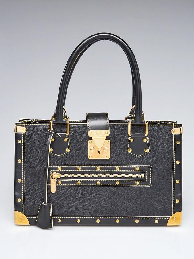 Louis Vuitton Black Suhali Leather Le Fabuleux Bag