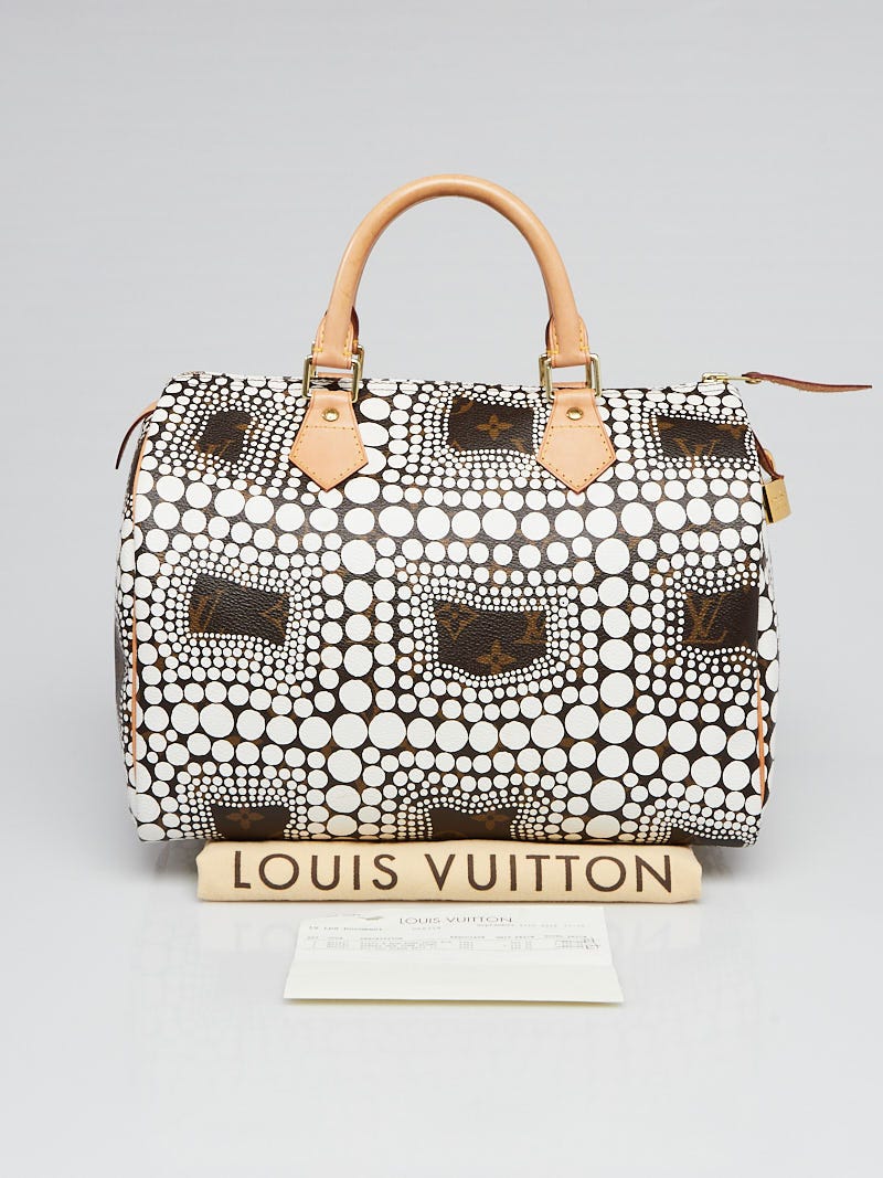 Bolsa Louis Vuitton original Speedy Yayoi Kusama Monogram Town feminina