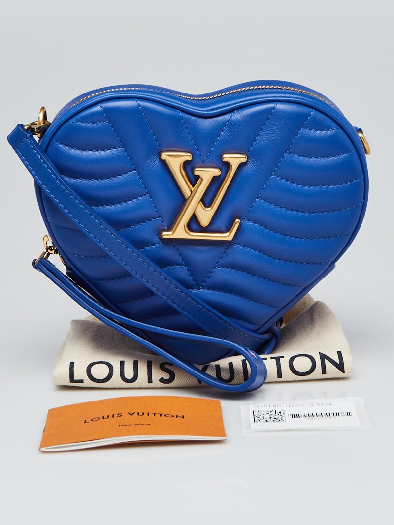 ★LE ABONNE★ LUNUI BAG_BLUE ORCIANI New Moon Vanity mini leather crossbody bag. , color