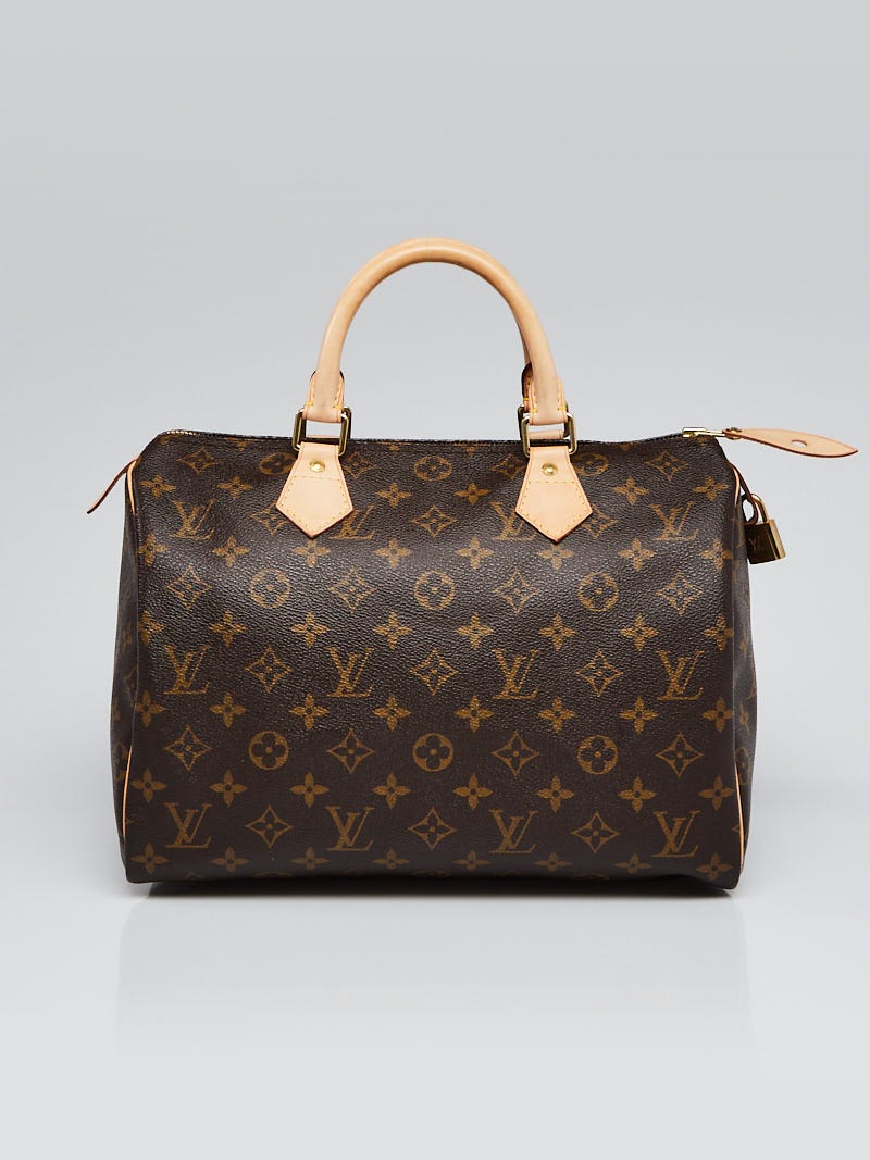 Louis Vuitton Monogram Canvas Speedy 30 Bag w/ Monogram Strap - Yoogi's  Closet