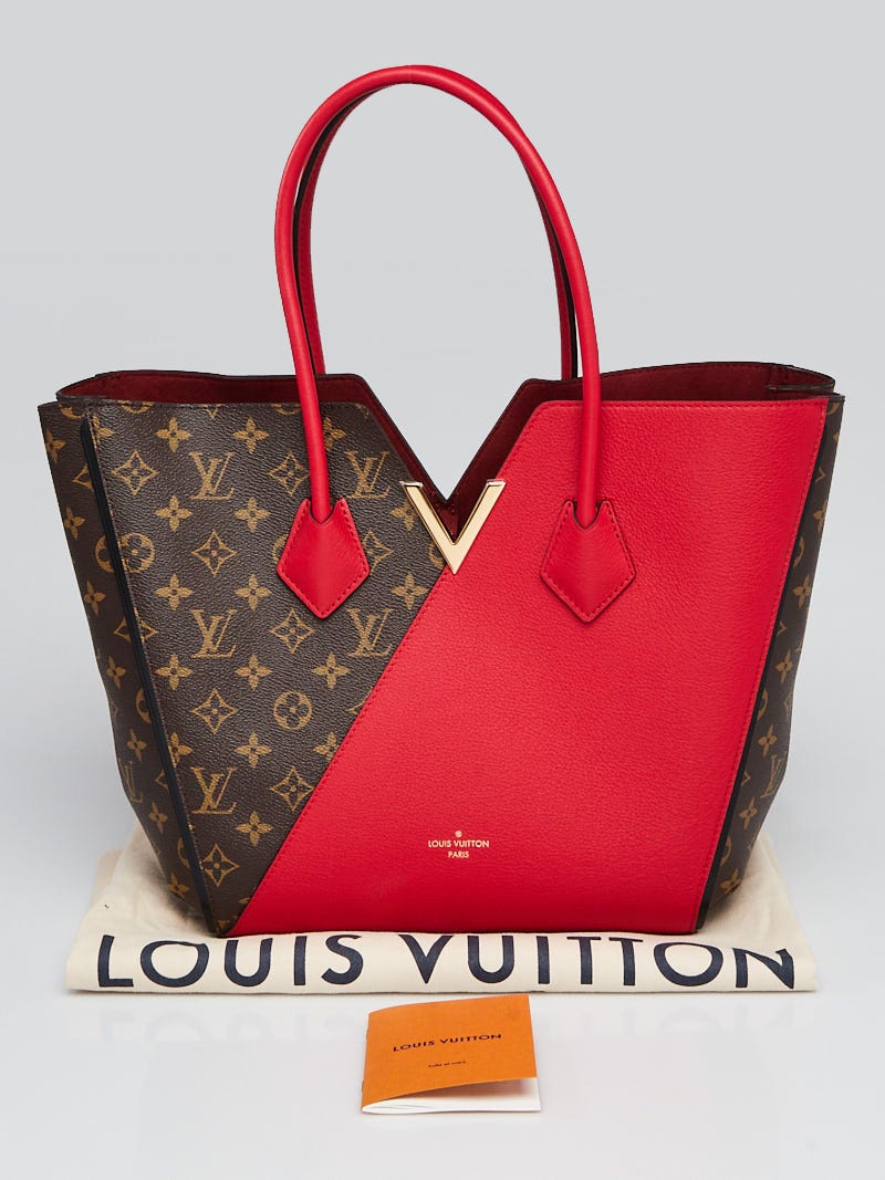 Louis Vuitton Aurore Monogram Canvas and Leather Kimono MM Bag Louis Vuitton