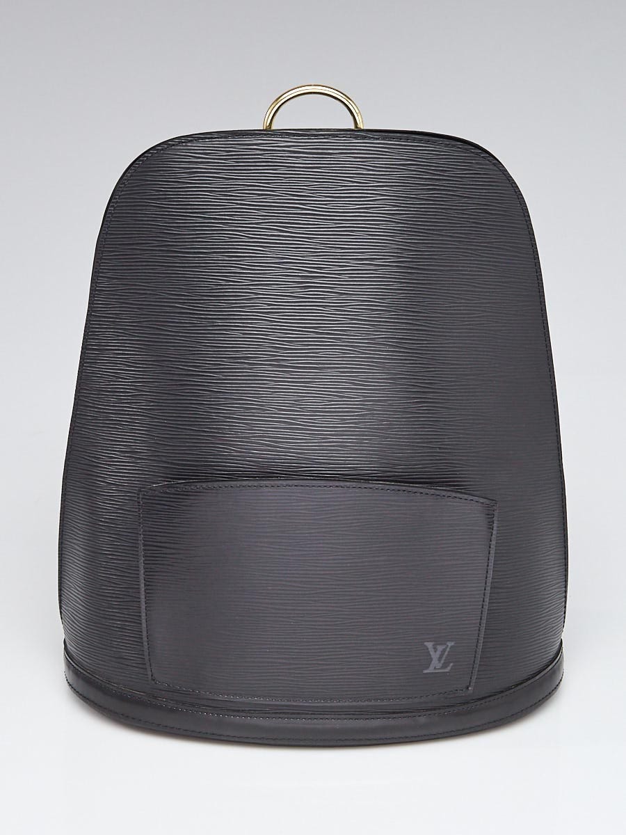 Louis Vuitton Black Epi Leather Gobelins Backpack Bag