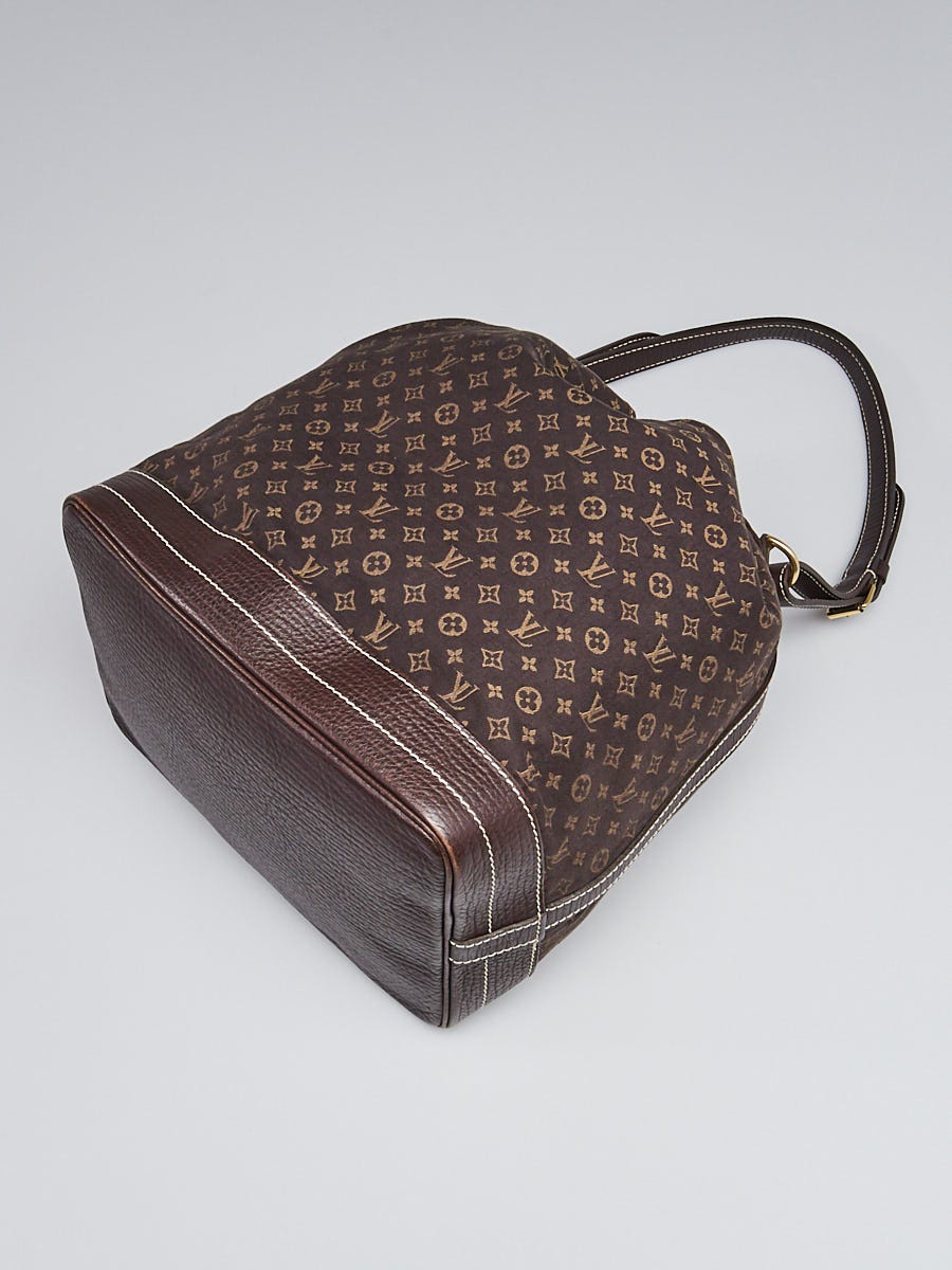 Louis Vuitton Ebene Monogram Mini Lin Large Noe Bag | Yoogi's Closet