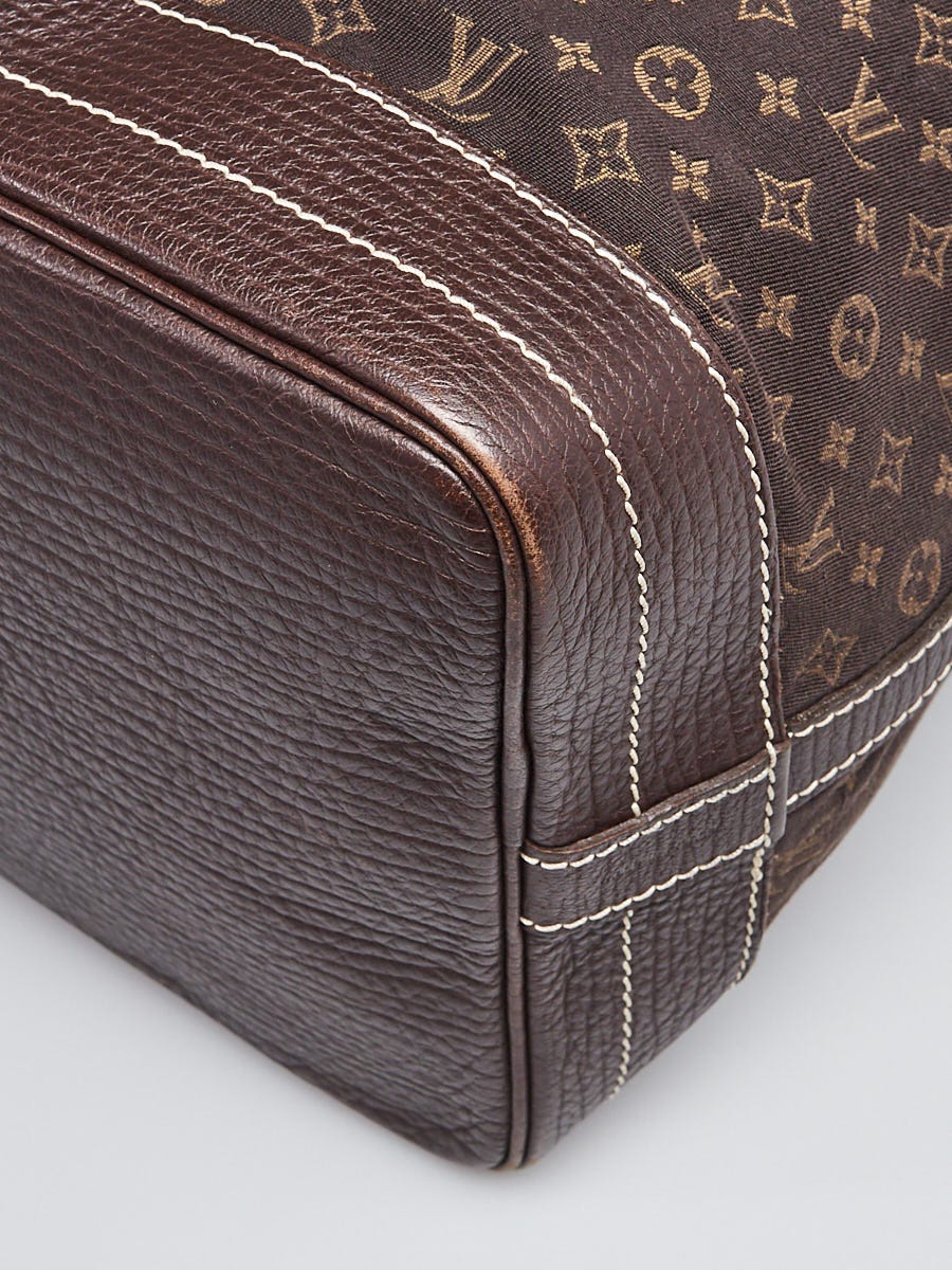 Louis Vuitton Ebene Monogram Mini Lin Large Noe Bag | Yoogi's Closet