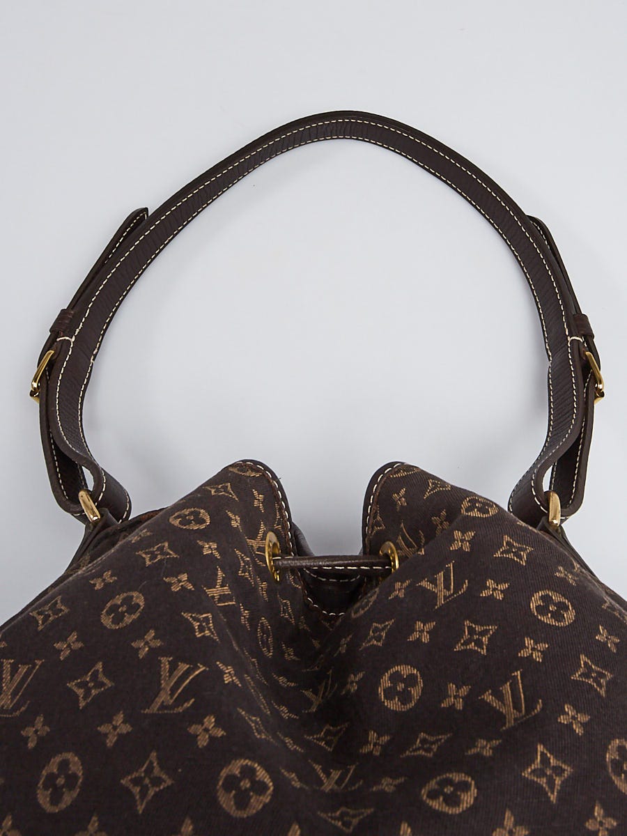 Louis Vuitton Ebene Monogram Mini Lin Large Noe Bag | Yoogi's Closet