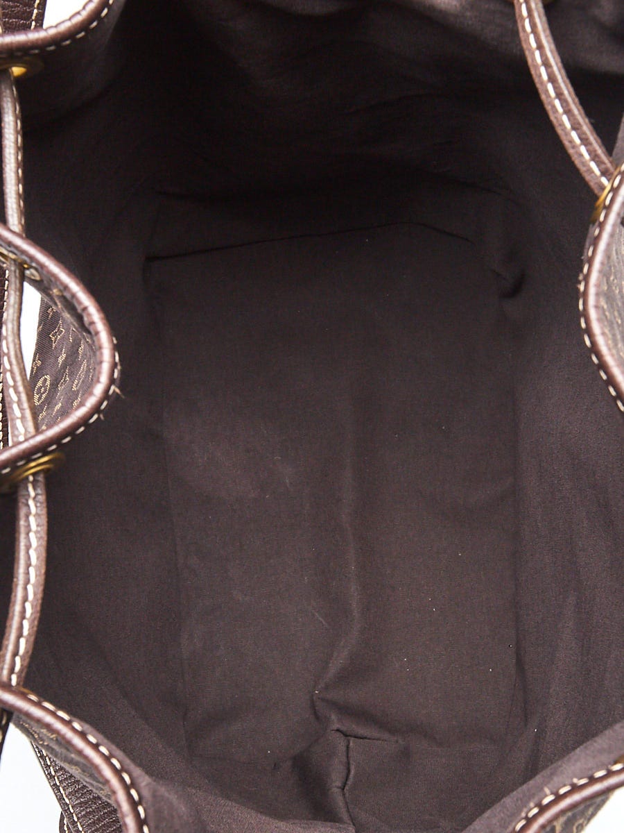 Louis Vuitton Ebene Monogram Mini Lin Large Noe Bag | Yoogi's Closet