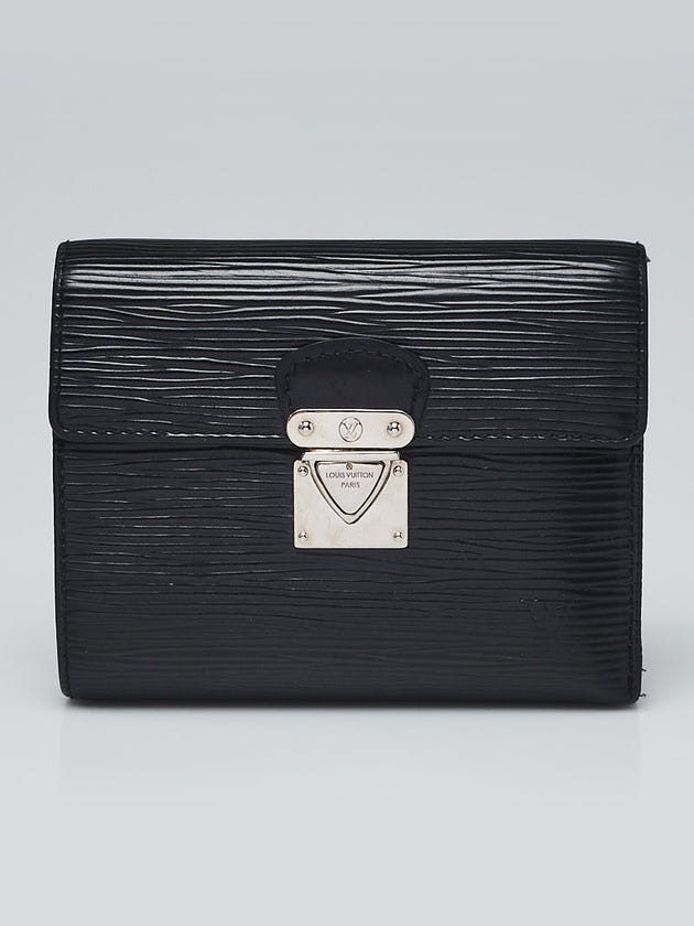 Louis Vuitton Black Epi Leather Koala Compact Wallet