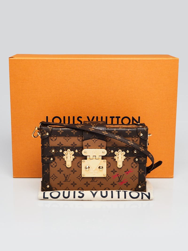 Louis Vuitton Monogram Reverse Canvas Petite Malle Bag Louis