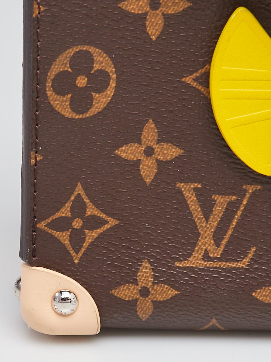 Louis Vuitton Limited Edition Yellow Monogram Canvas Tribal Mask Sliding  Chain PM Bag - Yoogi's Closet
