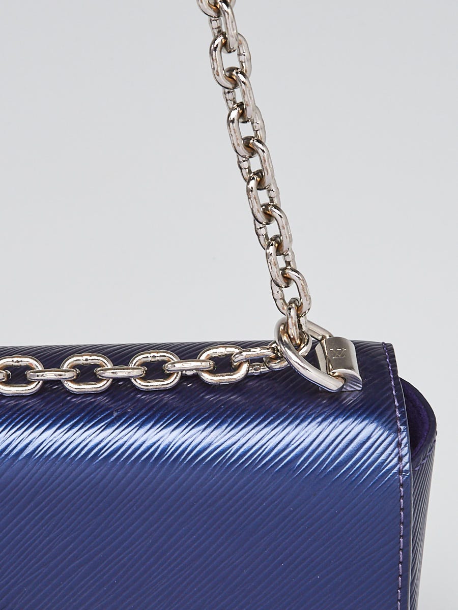 Louis Vuitton Indigo Epi Leather MM Twist Bag - Yoogi's Closet