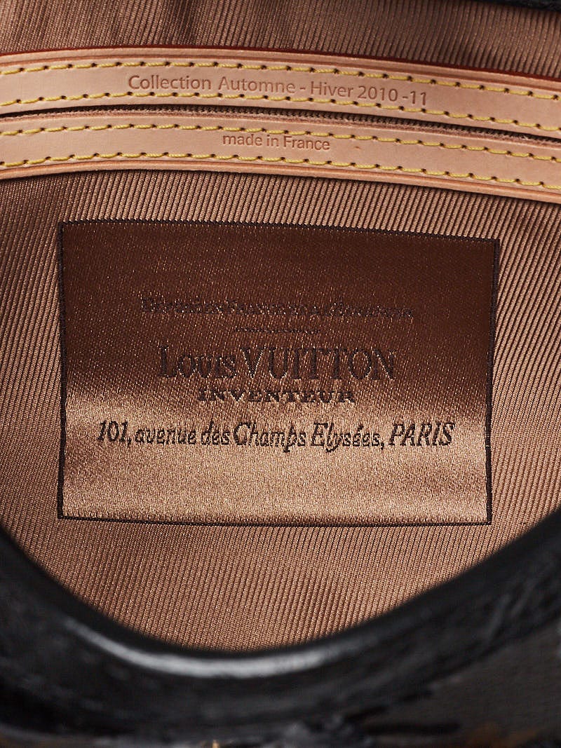 Louis Vuitton Fleur de Jais Manege Clutch