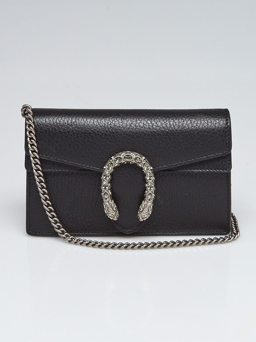 Gucci Black Super Mini Dionysus Chain Bag - Complete Price
