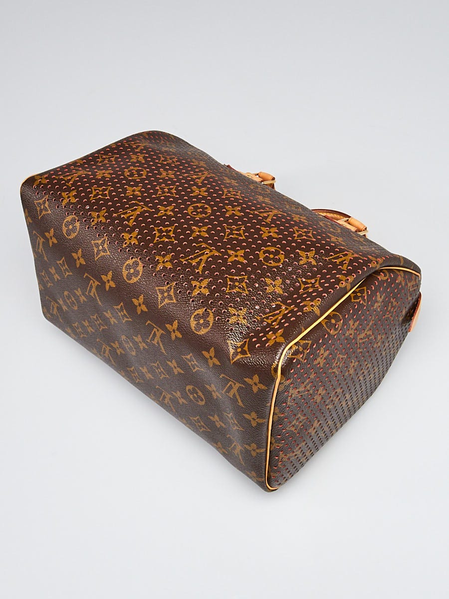 Louis Vuitton Orange Monogram Perforated Canvas Limited Edition Speedy 30  Bag Louis Vuitton | The Luxury Closet