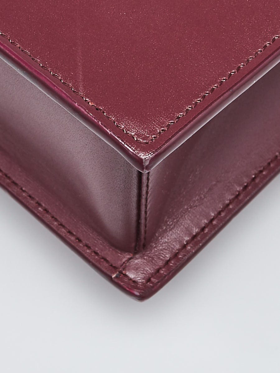 Sulpice Medium YSL Monogram Leather Triple V-Flap Crossbody Bag