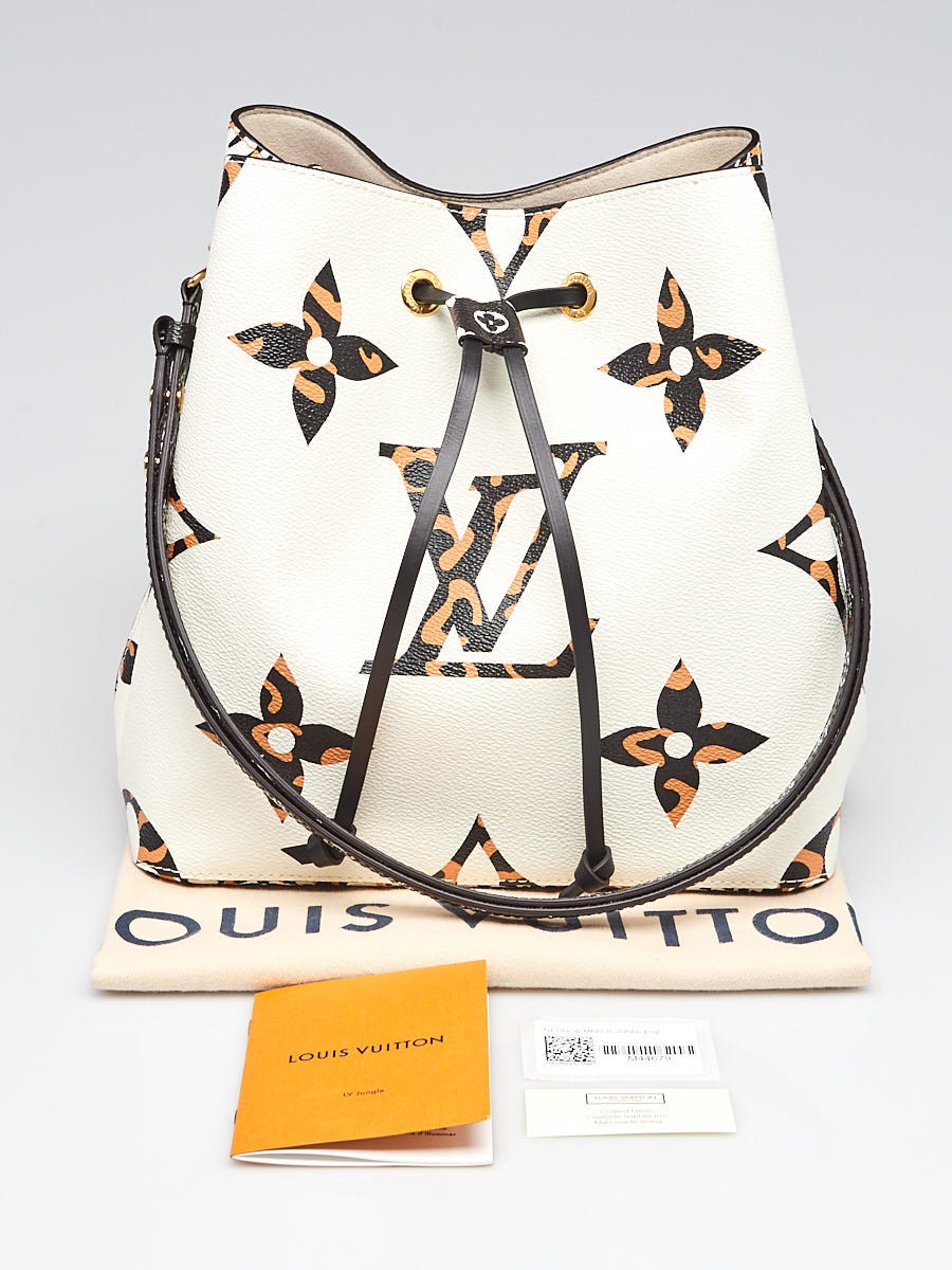 Louis Vuitton Jungle Neo Noe Vs Normal Monogram Bucket Bag Review