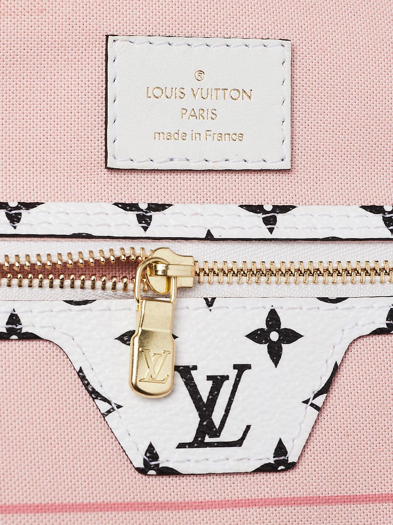 Louis Vuitton Rouge Giant Monogram Canvas Neverfull MM Bag