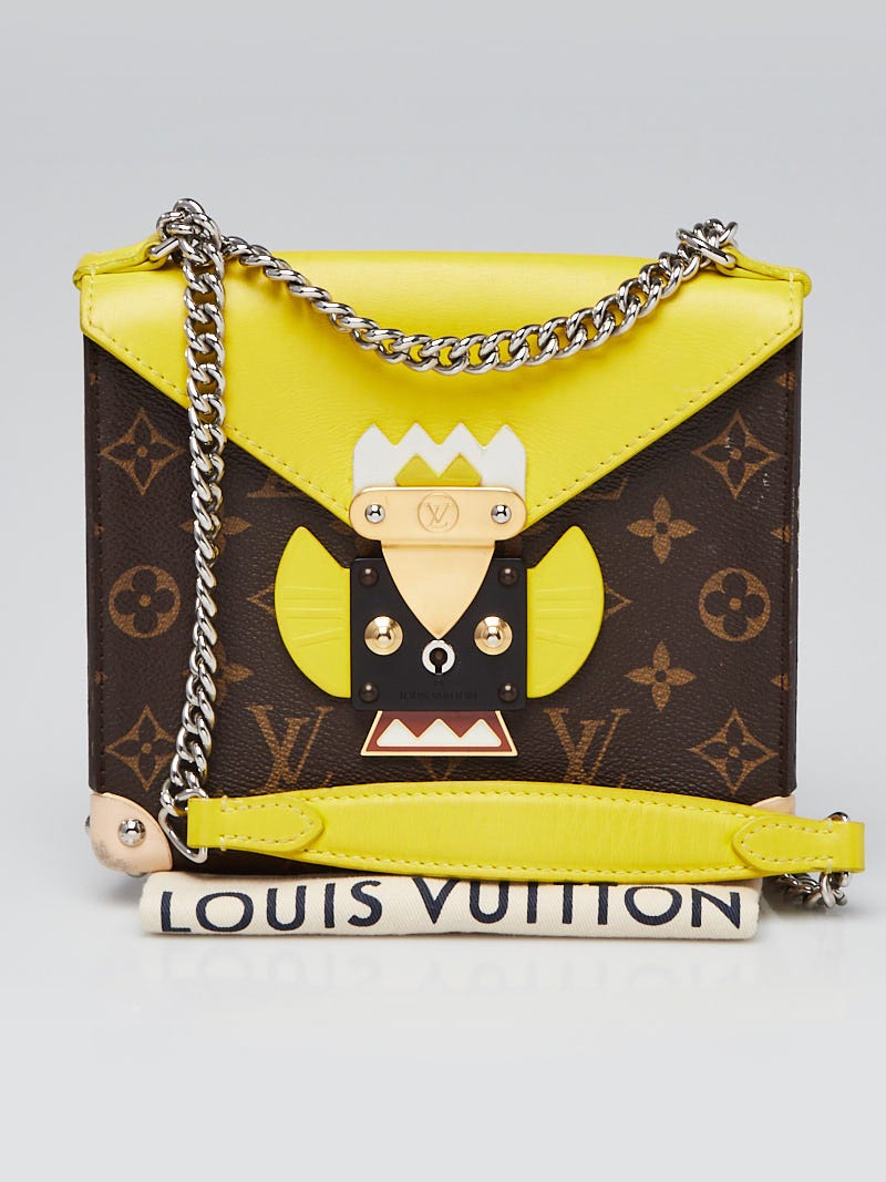 Handbags Louis Vuitton Louis Vuitton Tribal Mask GM Handbag Monogram Canvas Leather Canvas Purse