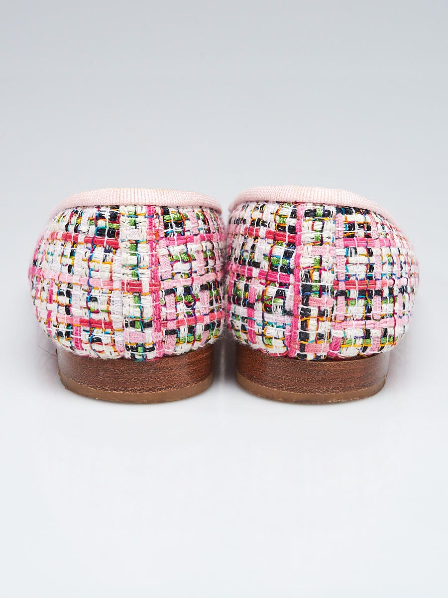 maison marble angel tweed ballerina ピンク Resale] Angel Tweed Ballerina – MAISON MARBLE