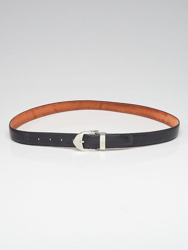 Louis Vuitton Black Epi Leather Belt Size 100/40