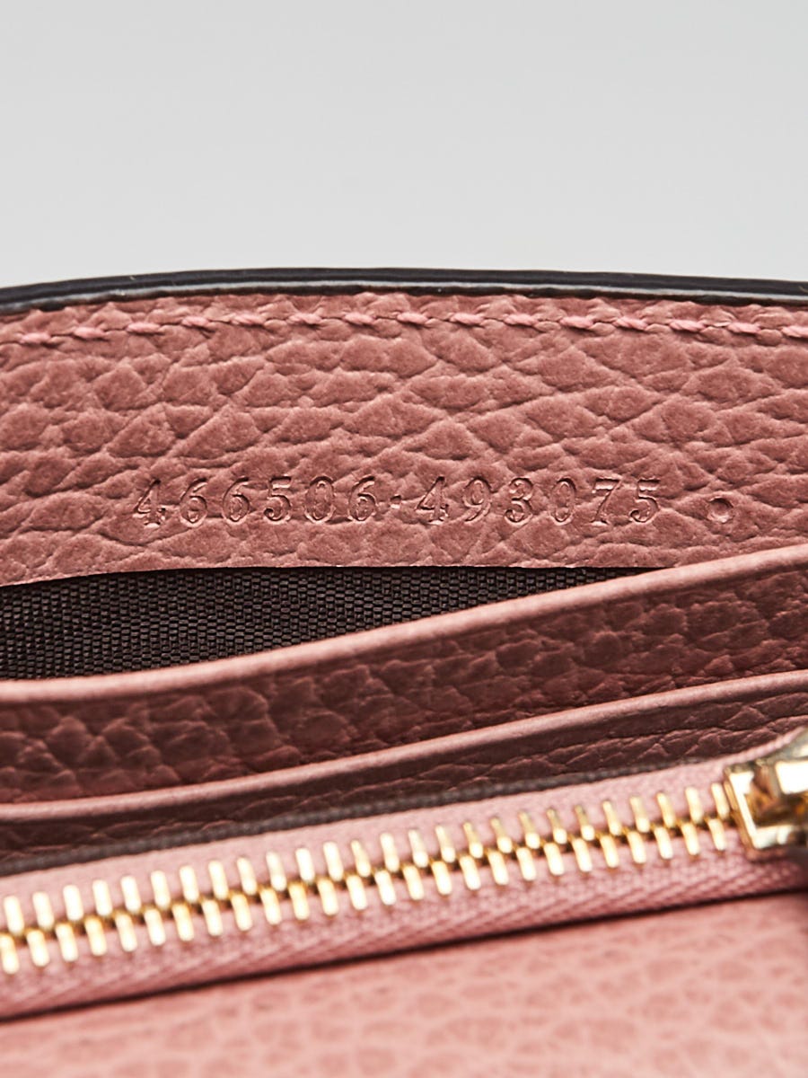 Gucci Pink Pebbled Leather Betty Shanghai Wallet-on-Chain Clutch Bag -  Yoogi's Closet
