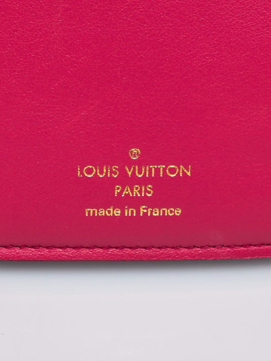 LOUIS VUITTON Taurillon Capucines Compact Wallet Magnolia 1052790