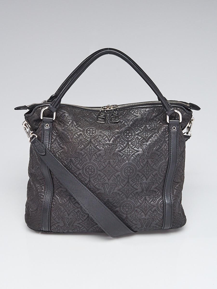 2012 Louis Vuitton Black Monogram Antheia Leather Ixia PM