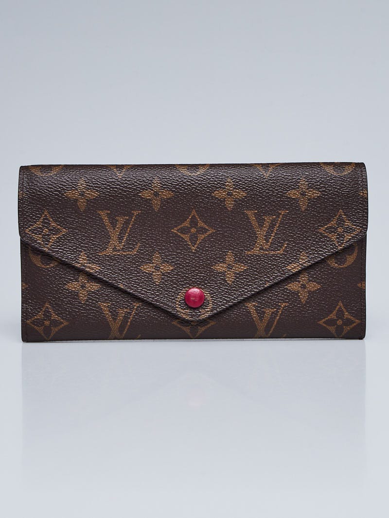Louis Vuitton Brown 2015 LV Monogram Josephine Wallet