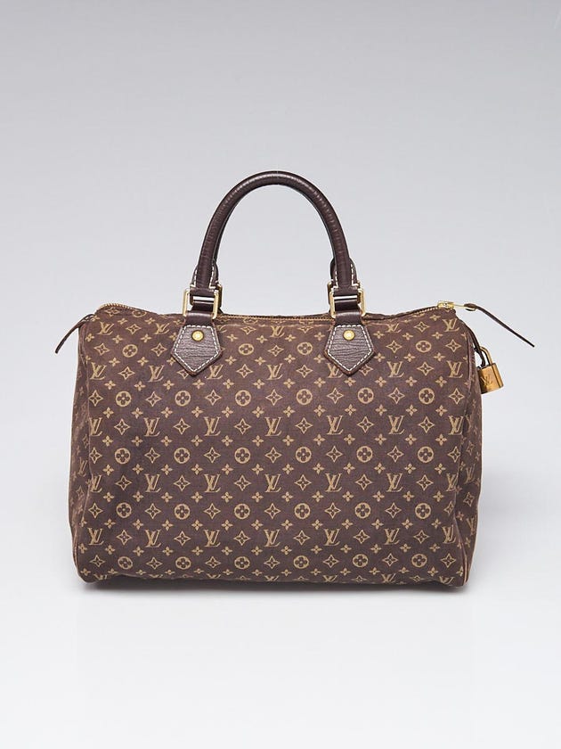 Louis Vuitton Fusain Monogram Idylle Canvas Speedy 30 Bag