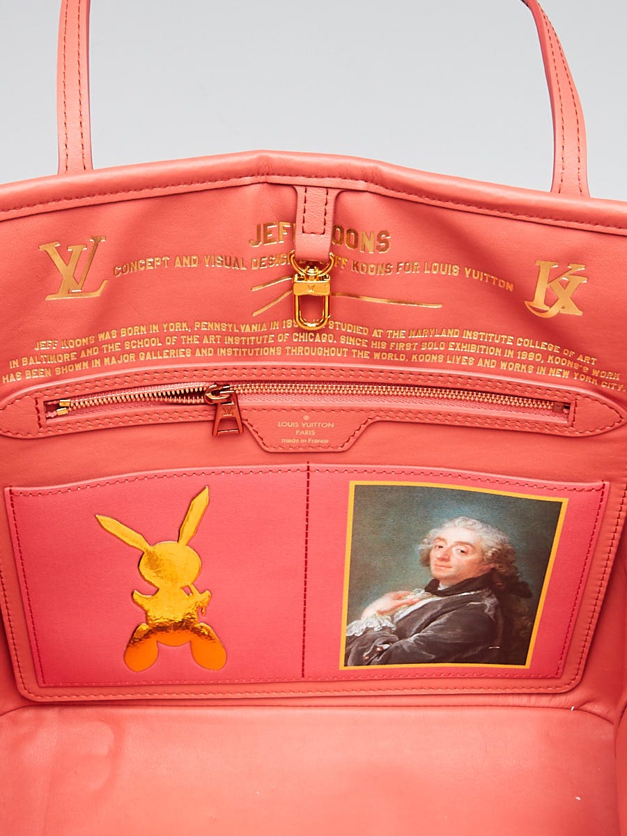 Louis Vuitton Masters Collection Boucher Neverfull Pouch - Pink