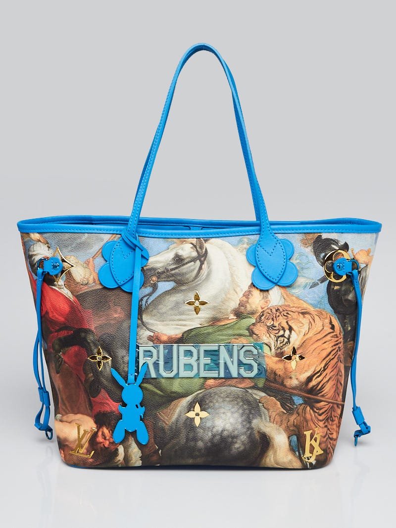 Louis Vuitton Limited Edition Coated Canvas Jeff Koons Rubens