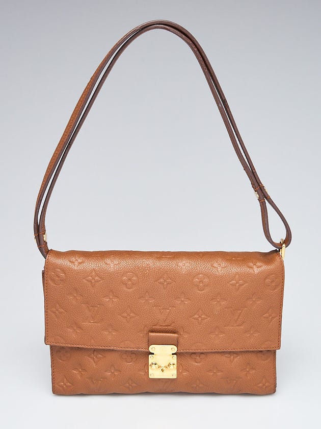 Louis Vuitton Havane Monogram Empreinte Leather Fascinante Bag