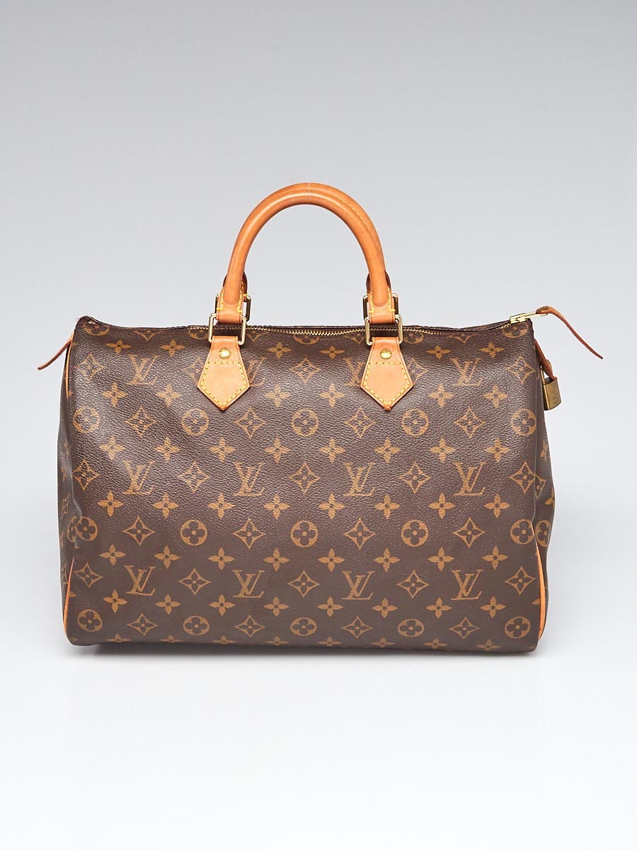 Louis Vuitton Monogram Canvas Speedy 35 Bag