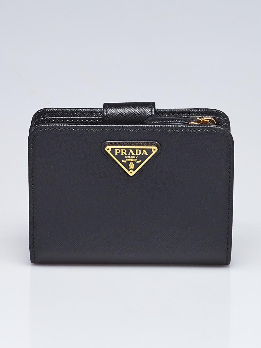 Prada small wallet hotsell sale
