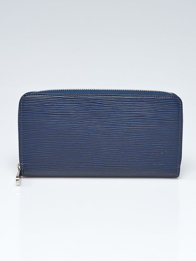 Louis Vuitton Saphir Epi Leather Zippy Wallet
