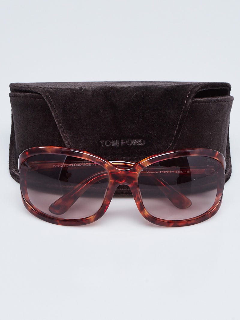 【人気ショップが最安値挑戦！】 Ford Tom Tortoise Sunglasses Vivienne Frame Acetate Shell 小物