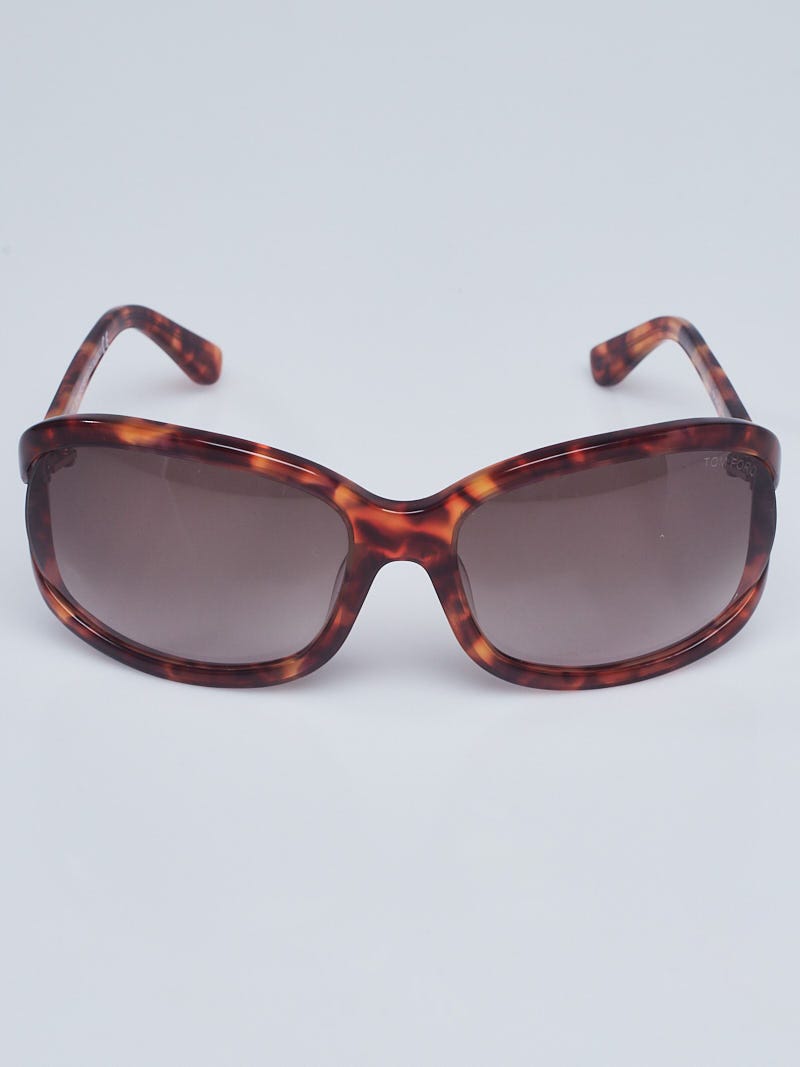 売れ筋がひ贈り物！ Tom Ford Sunglasses Vivienne Frame Acetate Shell Tortoise 小物