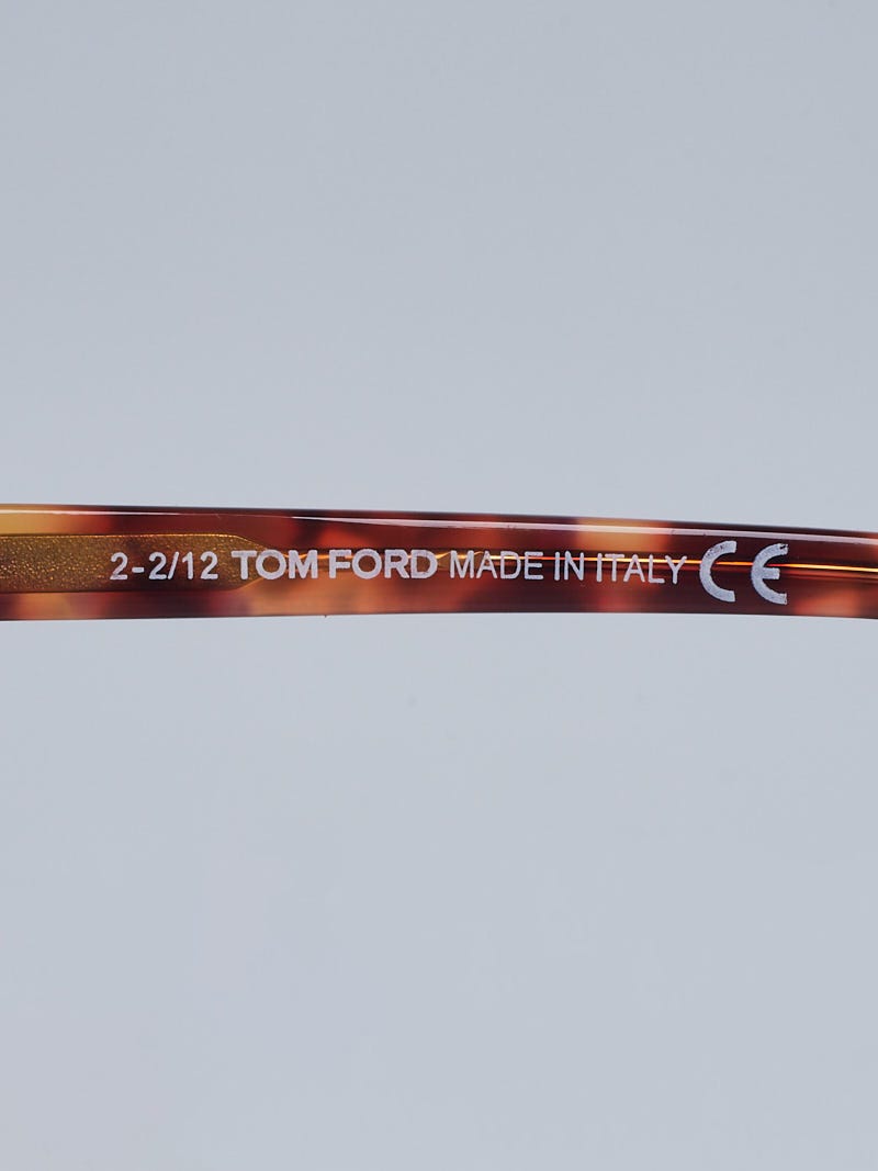 Tom Ford Tortoise Shell Acetate Frame Vivienne Sunglasses