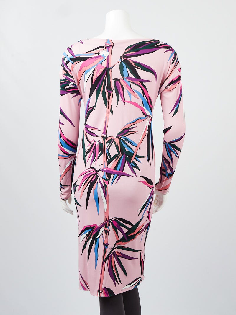 タイムセール 探し方 Tropical Multicolor Pink Pucci Emilio Print Blend Viscose トップス