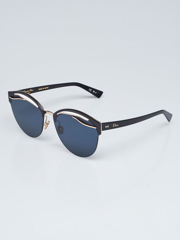 Christian Dior Limited Edition Black Acetate and Metal Emprise Sunglasses-RHLA9