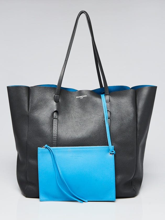 Balenciaga Gris Fossile Leather Everyday Medium Tote Bag