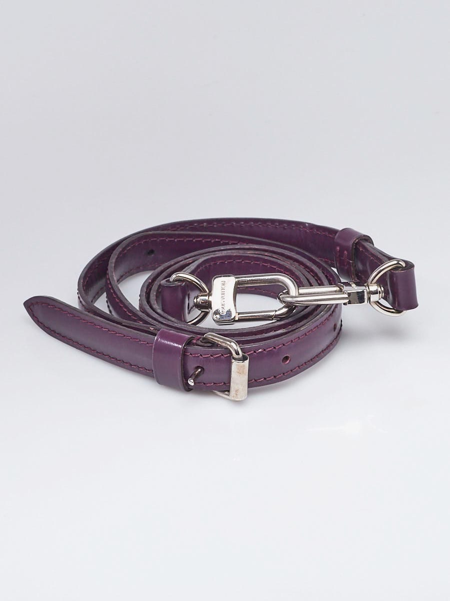 LOUIS VUITTON Vernis Leather Adjustable 16mm Handbag Strap NEW