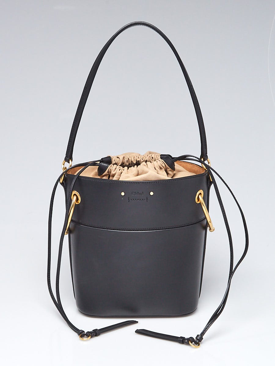 Chloe Black Leather Small Roy Bucket Bag Yoogi s Closet