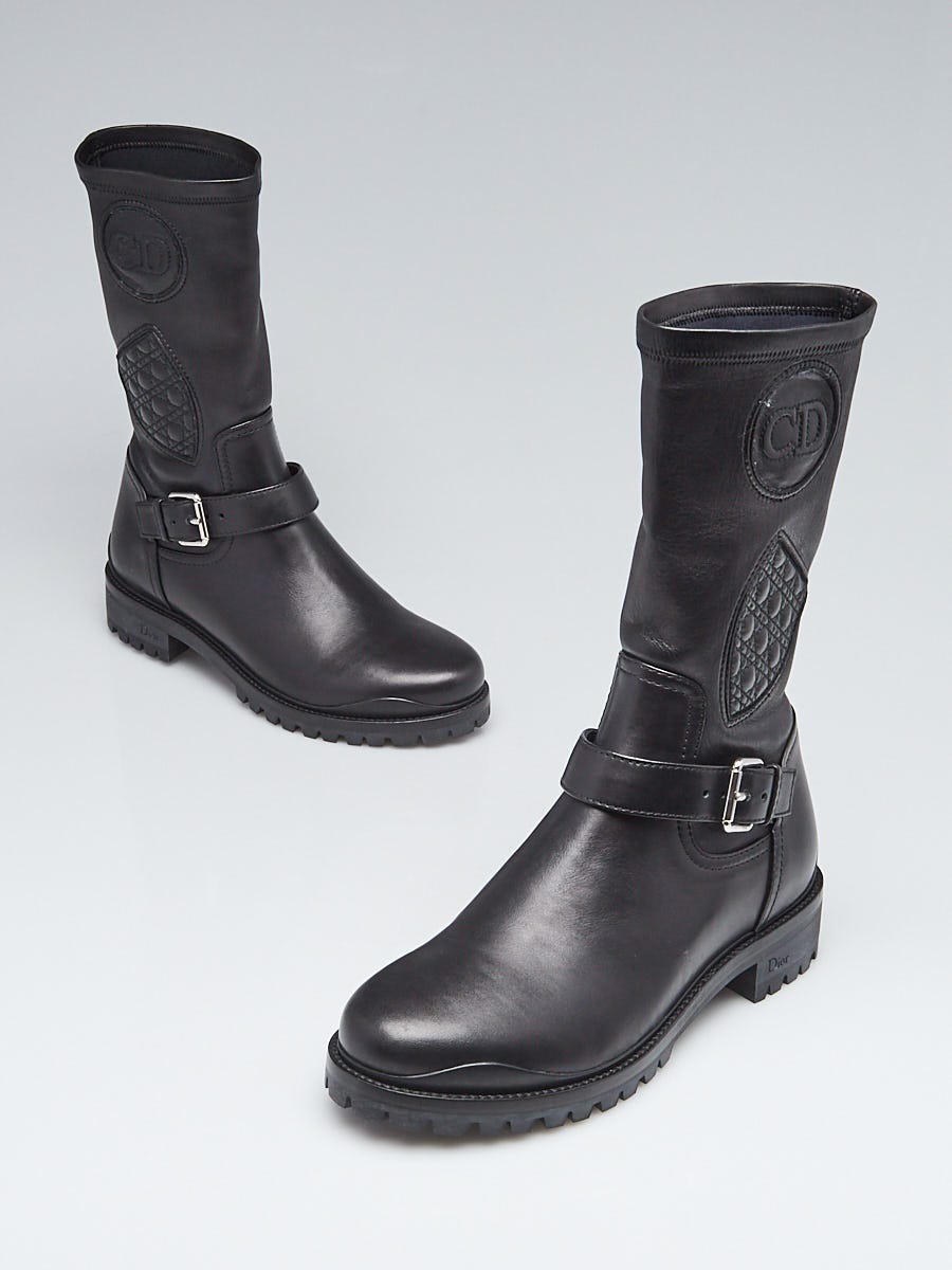 Dior Snow Logo Boots in Black for Men