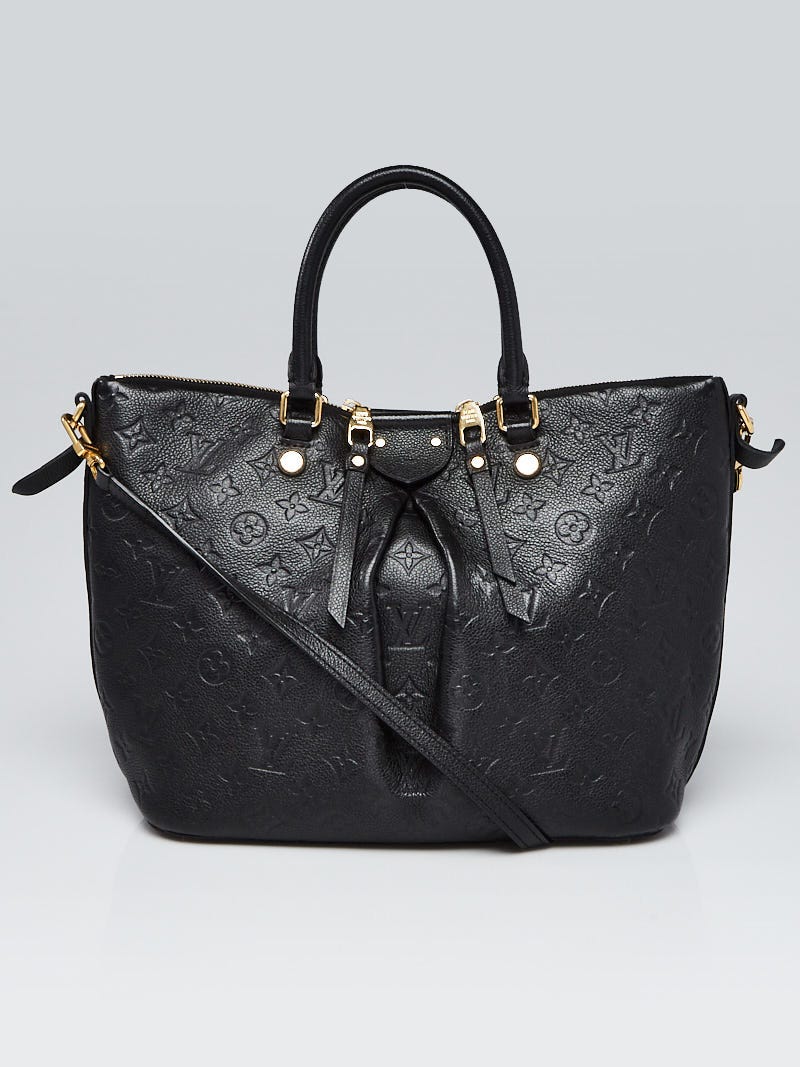 Louis Vuitton Authenticated Mazarine Leather Handbag