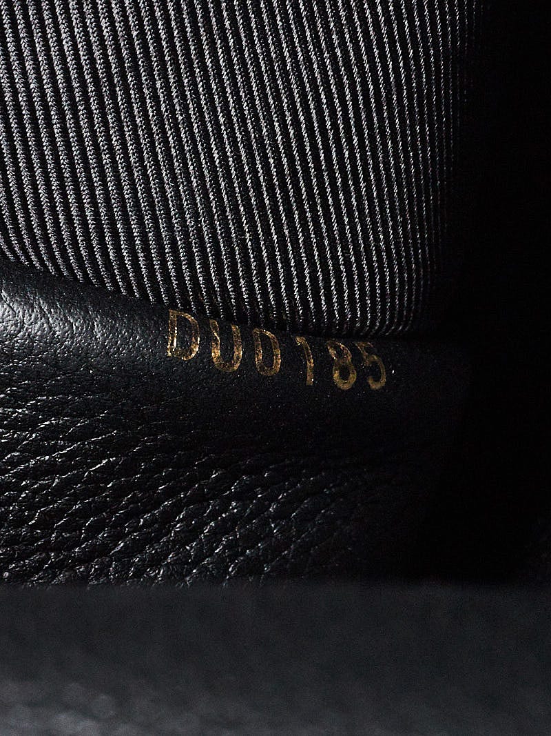 Louis Vuitton Black Calfskin Leather Lock Me MM Bag - Yoogi's Closet
