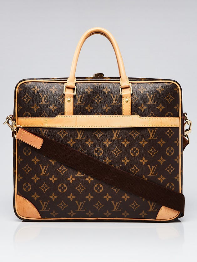 Louis Vuitton Monogram Canvas Cupertino Briefcase Bag